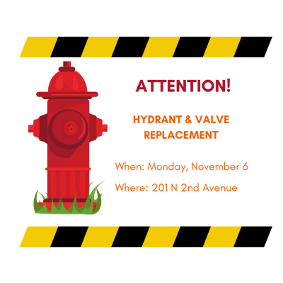 Hydrant and Valve Replacement Graphic