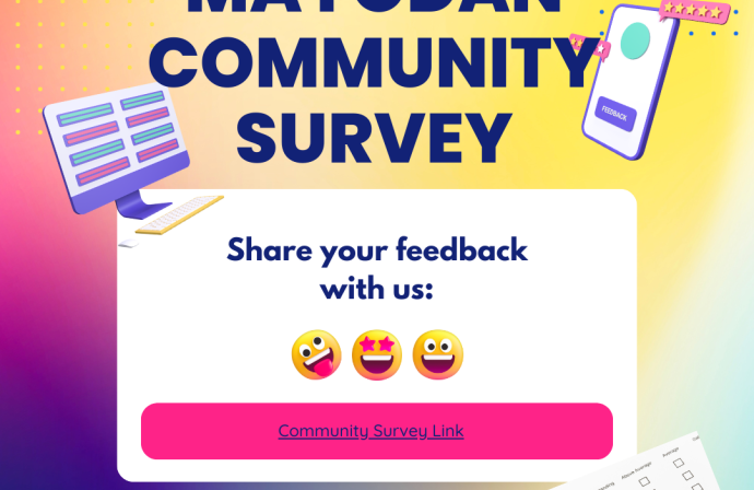 Mayodan Community Survey Graphic and link https://forms.gle/RYDMf9yXEVuMbTkh8