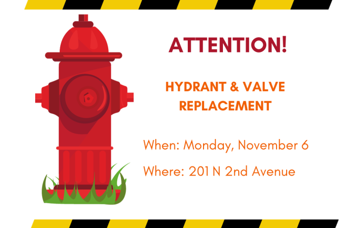 Hydrant and Valve Replacement Graphic